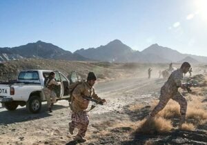 کشته شدن ۴ تروریست در راسک/ عکس